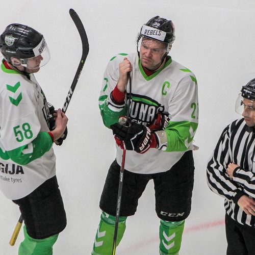L. ritulys. „Baltų ainiai-Klaipėda“ – „Kaunas Hockey“ 4:3  © Evaldo Šemioto nuotr.