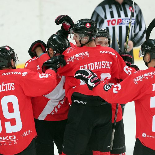 Ledo ritulys: „Energija“ – „Kaunas Hockey“ <span style=color:red;>(5:2)</span>  © Evaldo Šemioto nuotr.