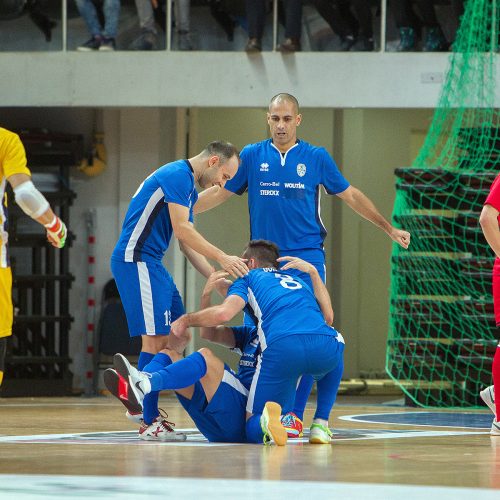 Futsalas. „Vytis“ – „Halle-Goik“ 2:5  © Evaldo Šemioto nuotr.