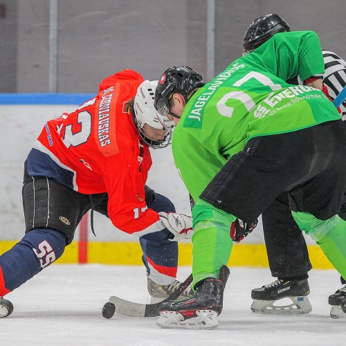 LLRČ: „Kaunas Hockey“ – „Baltų ainiai-Klaipėda“ 8:4  © Evaldo Šemioto nuotr.