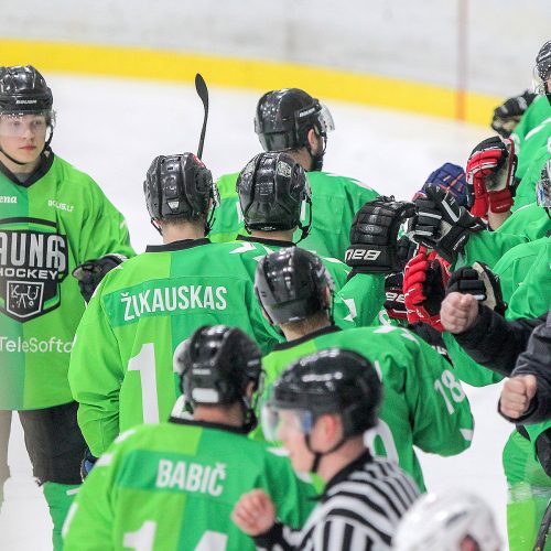 LLRČ: „Kaunas Hockey“ – „Baltų ainiai-Klaipėda“ 8:4  © Evaldo Šemioto nuotr.
