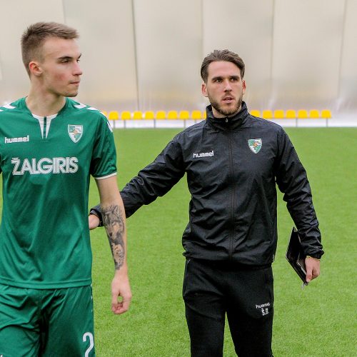 Futbolo kontrolinės: „K. Žalgiris“ – „Sūduva“ 0:0  © Evaldo Šemioto nuotr.