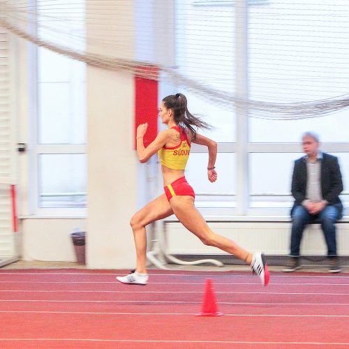 Lengvoji atletika. Kauno žiemos čempionatas 2020  © Evaldo Šemioto nuotr.