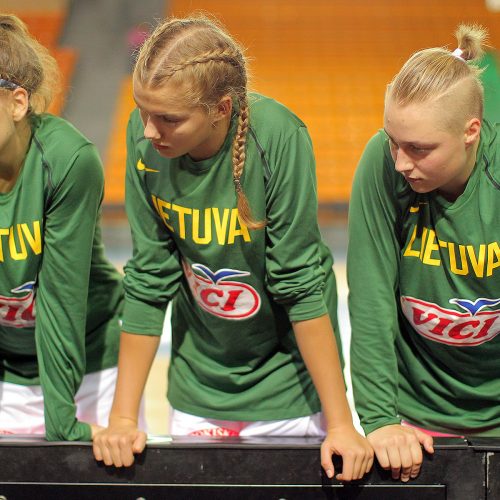 Kontrolinės. Lietuva U16 – Prancūzija U16 53:57  © Evaldo Šemioto nuotr.