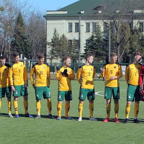 Futbolo kontrolinės: „Stumbras“ – Lietuva U21 0:2  © Evaldo Šemioto nuotr.