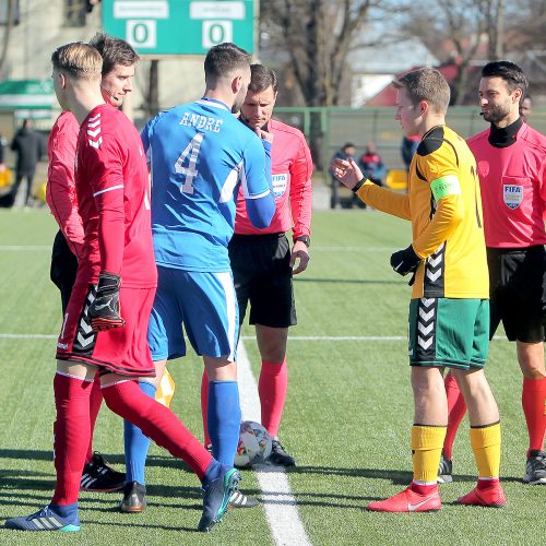 Futbolo kontrolinės: „Stumbras“ – Lietuva U21 0:2  © Evaldo Šemioto nuotr.