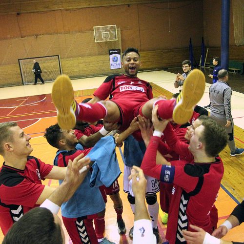 Futsalo A lyga: „Vytis“ – „Akmenė“ 5:2  © Evaldo Šemioto nuotr.