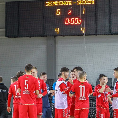 Futsalo A lyga: „Vytis“ – „Vip“ 6:1  © Evaldo Šemioto nuotr.