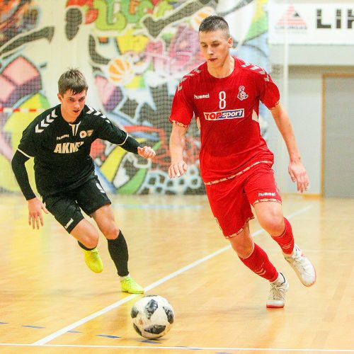 Futsalas: „Vytis“ – „Akmenė“ 2:2  © Evaldo Šemioto nuotr.