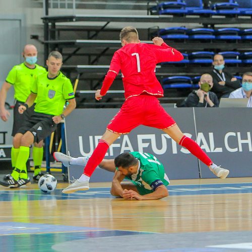 Futsalas: „Vytis“ – „Hammarby“ 3:1  © Evaldo Šemioto nuotr.