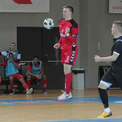 Futsalo A lyga: „Vytis“ – „Turbotransfers“ 0:1, 5:0  © Evaldo Šemioto nuotr.
