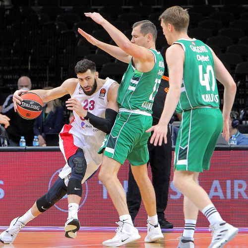 Eurolyga: „Žalgiris“ – CSKA 78:87  © Evaldo Šemioto nuotr.