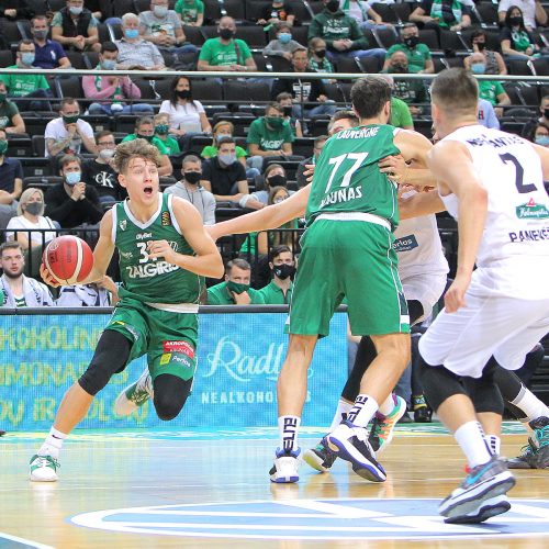 LKL: „Žalgiris“ – „Lietkabelis“ 61:72  © Evaldo Šemioto nuotr.