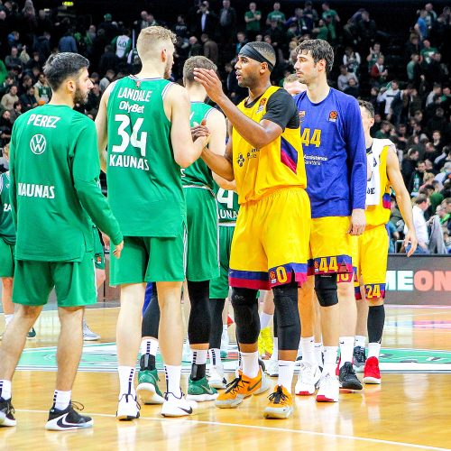 Eurolyga: „Žalgiris“ – „Barcelona“ 86:93  © Evaldo Šemioto nuotr.