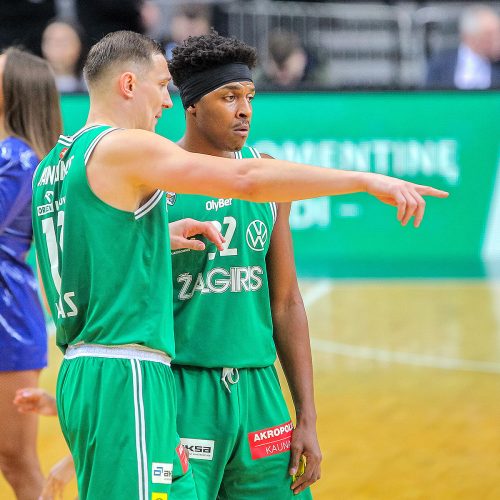 LKL: „Žalgiris“ – „Nevėžis“ 89:84  © Evaldo Šemioto nuotr.