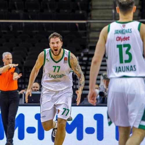 Eurolyga: „Žalgiris“ – „Olympiakos“ 81:79  © Evaldo Šemioto nuotr.