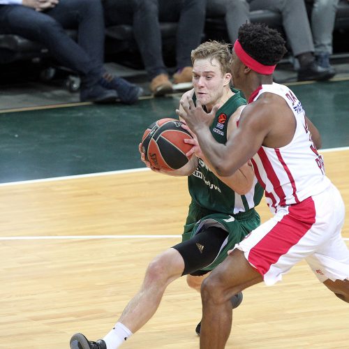 Eurolyga: „Žalgiris“ – „Olympiakos“ 83:75  © Evaldo Šemioto nuotr.