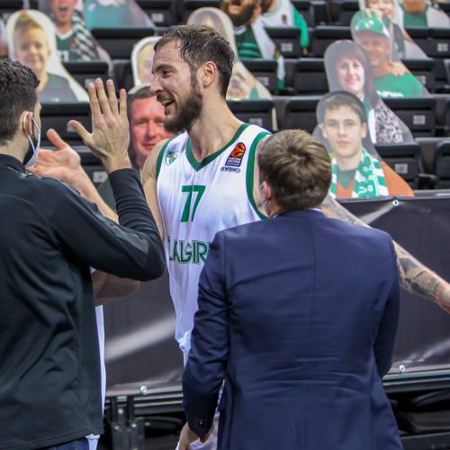 Eurolyga: „Žalgiris“ – „Olympiakos“ 81:79  © Evaldo Šemioto nuotr.