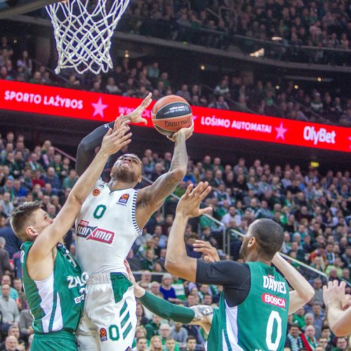 Eurolyga: „Žalgiris“ – „Panathinaikos“ 82:69  © Evaldo Šemioto nuotr.