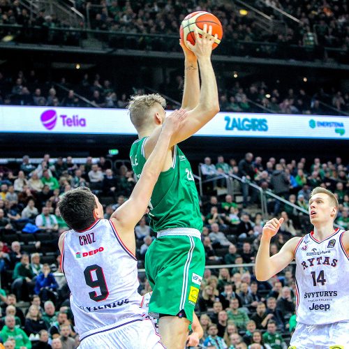 LKL: „Žalgiris“ – „Rytas“ 78:72  © Evaldo Šemioto nuotr.