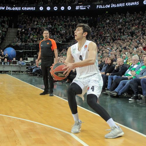 Eurolyga: „Žalgiris“ – „Darussafaka“ 94:67  © Evaldo Šemioto nuotr.