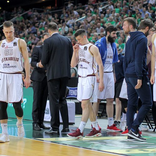 LKL pusfinalis: „Žalgiris“ – „Lietkabelis“ 78:58  © Evaldo Šemioto nuotr.