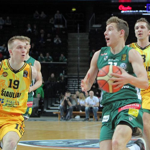 KMT ketvirtfinalis: „Žalgiris“ – „Šiauliai“ 100:75  © Evaldo Šemioto nuotr.