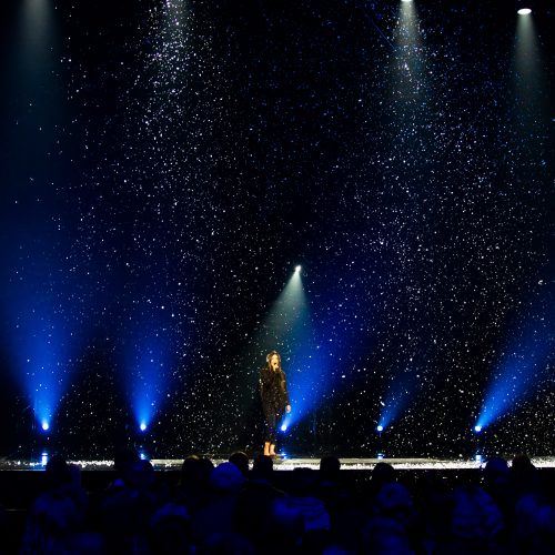 Pirmasis nacionalinės „Eurovizijos“ atrankos pusfinalis  © Irmanto Gelūno/Fotobanko nuotr.