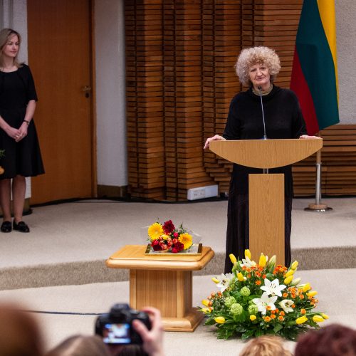 Įteiktos Vyriausybės kultūros ir meno premijos   © Pauliaus Peleckio/Fotobanko nuotr.