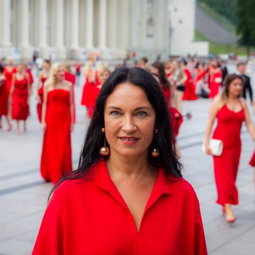Kampanijos „Raudona suknelė“  labdaros renginys  © 