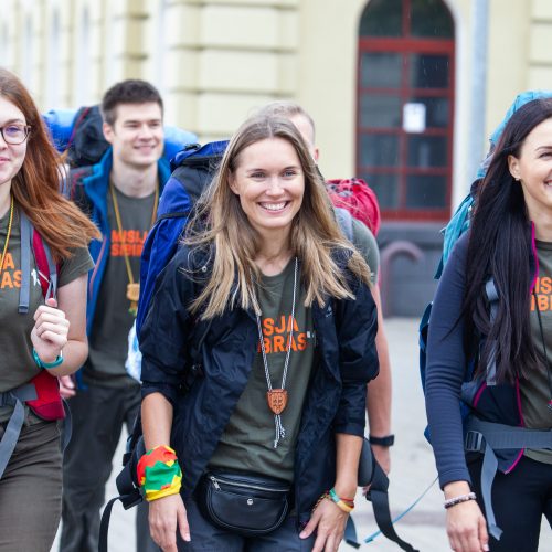 Išlydėti ekspedicijos „Misija Sibiras“ dalyviai   © P. Peleckio/Fotobanko nuotr.