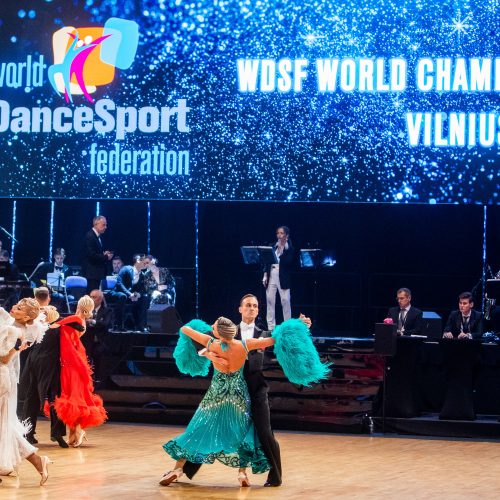 Pasaulio standartinių sportinių šokių čempionatas  © I. Gelūno / Fotobanko nuotr.