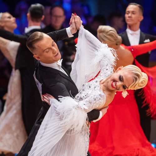 Pasaulio standartinių sportinių šokių čempionatas  © I. Gelūno / Fotobanko nuotr.