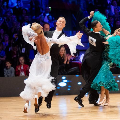 Pasaulio standartinių sportinių šokių čempionatas  © I. Gelūno / Fotobanko nuotr.