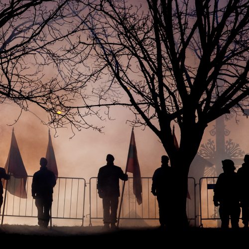 Atminimo laužų uždegimo ceremonija Vilniuje  © I. Gelūno / Fotobanko nuotr.