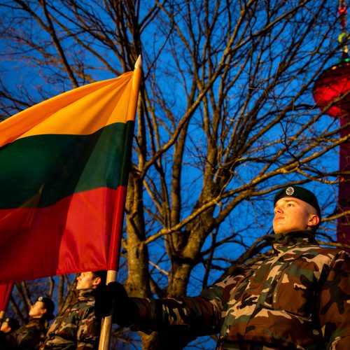 Atminimo laužų uždegimo ceremonija Vilniuje  © I. Gelūno / Fotobanko nuotr.