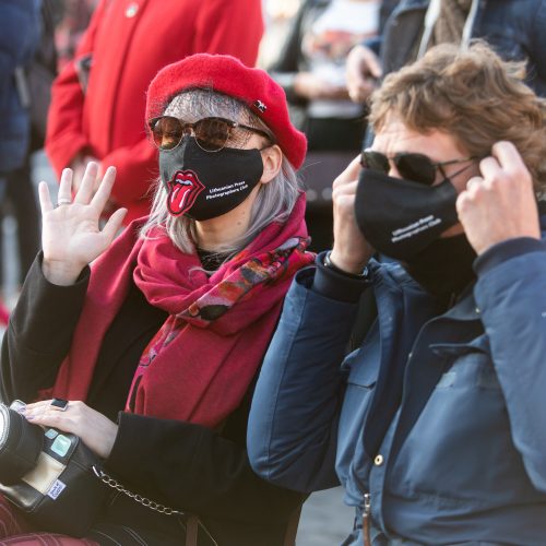 Konkurso „Lietuvos spaudos fotografija 2020“ nugalėtojų apdovanojimų ceremonija  © G. Skaraitienės / Fotobanko nuotr.