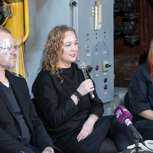 Nacionalinių kino apdovanojimų „Sidabrinė Gervė“ spaudos konferencija  © I. Gelūno / Fotobanko nuotr.