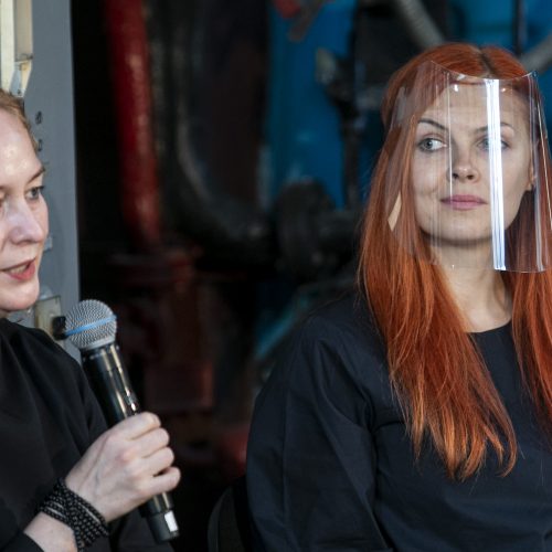 Nacionalinių kino apdovanojimų „Sidabrinė Gervė“ spaudos konferencija  © I. Gelūno / Fotobanko nuotr.