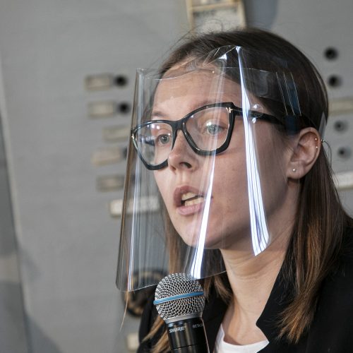 Nacionalinių kino apdovanojimų „Sidabrinė Gervė“ spaudos konferencija  © I. Gelūno / Fotobanko nuotr.