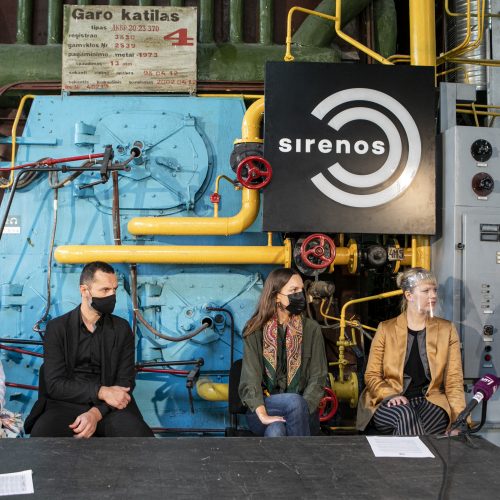 Nacionalinių kino apdovanojimų „Sidabrinė Gervė“ spaudos konferencija  © I. Gelūno / Fotobanko nuotr.