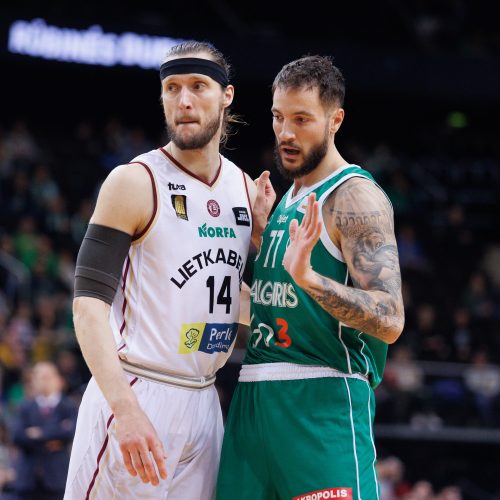 „Betsafe-LKL“:  „Žalgiris“ – „Lietkabelis“  © E. Ovčarenko / BNS nuotr.