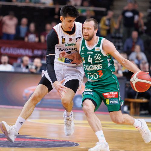 „Betsafe-LKL“:  „Žalgiris“ – „Lietkabelis“  © E. Ovčarenko / BNS nuotr.