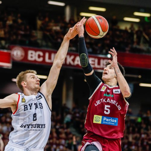  LKL rungtynės: „Lietkabelis“ – „Rytas“  © T. Biliūno / BNS nuotr.