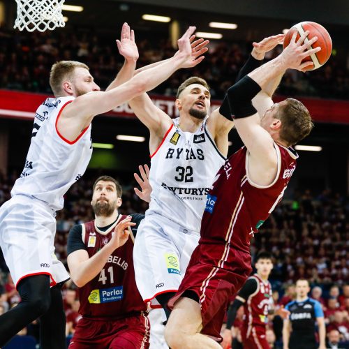  LKL rungtynės: „Lietkabelis“ – „Rytas“  © T. Biliūno / BNS nuotr.