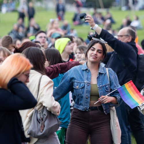 „Baltic Pride 2022“ koncertas „Išdidūs miestai“  © P. Peleckio / BNS nuotr.