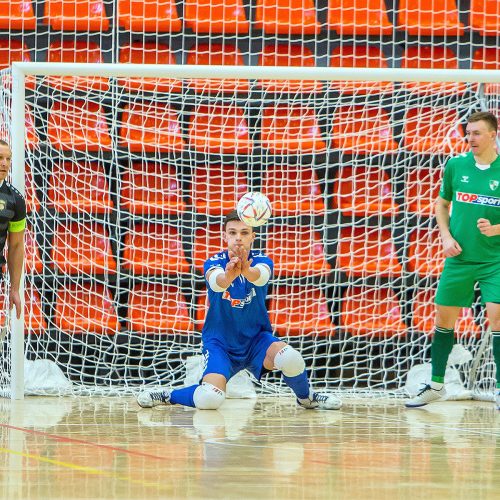 Lietuvos futsalo taurės finalas: „K. Žalgiris“ – „Saulės kraštas“ 4:0  © E. Šemioto nuotr.