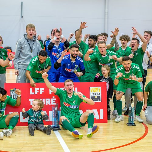 Lietuvos futsalo taurės finalas: „K. Žalgiris“ – „Saulės kraštas“ 4:0