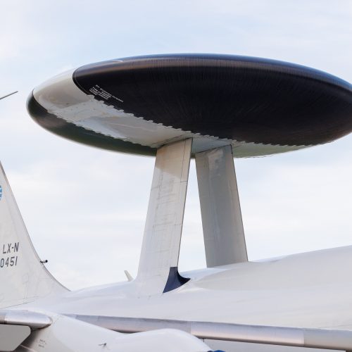 AWACS orlaivis  © E. Ovčarenko / BNS nuotr.