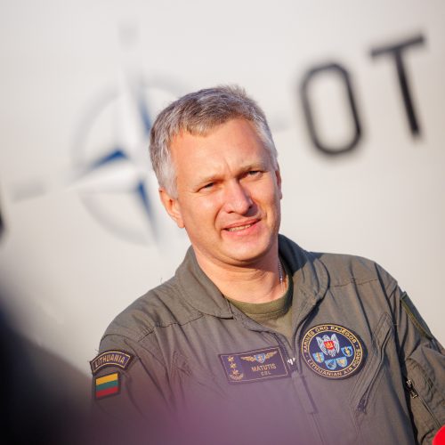AWACS orlaivis  © E. Ovčarenko / BNS nuotr.
